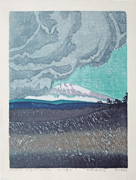 Gotemba shotō (Early Winter in Gotemba) from the series Thiry-six Fujis